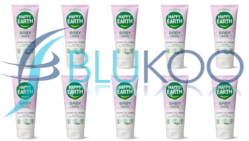 Happy earth cremeöl - happy, waschgel