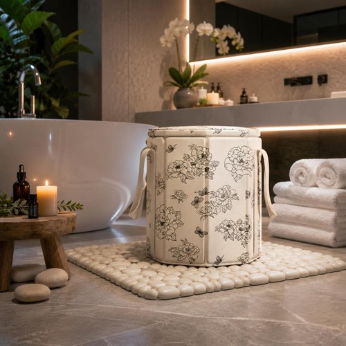 Faltbare fußbadewanne - faltbare,